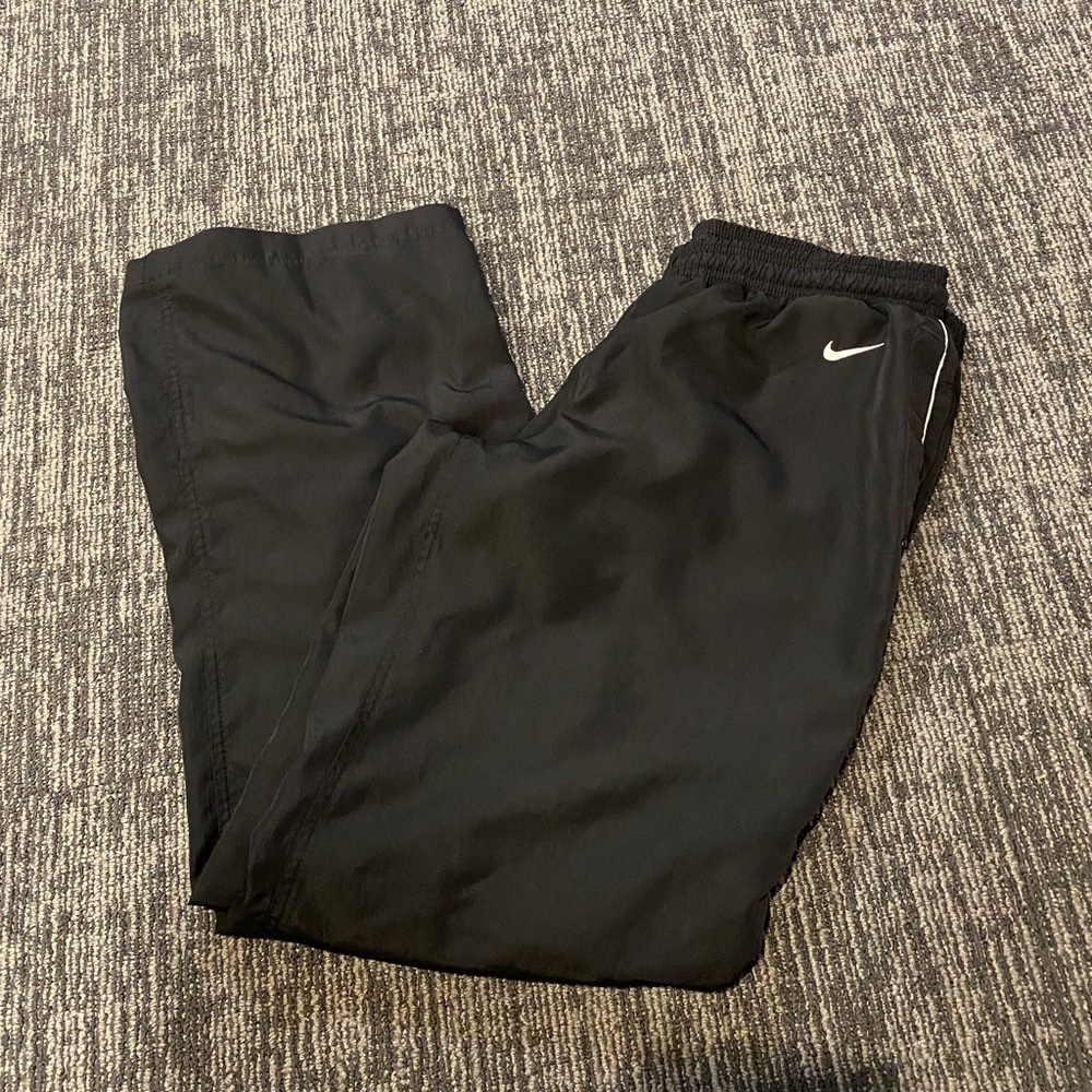 Vintage Nike Windbreaker Track Pants Men's Size Medium Orange Tag - Inside Liner